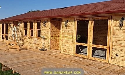 Ahşap Restoran Yapımı