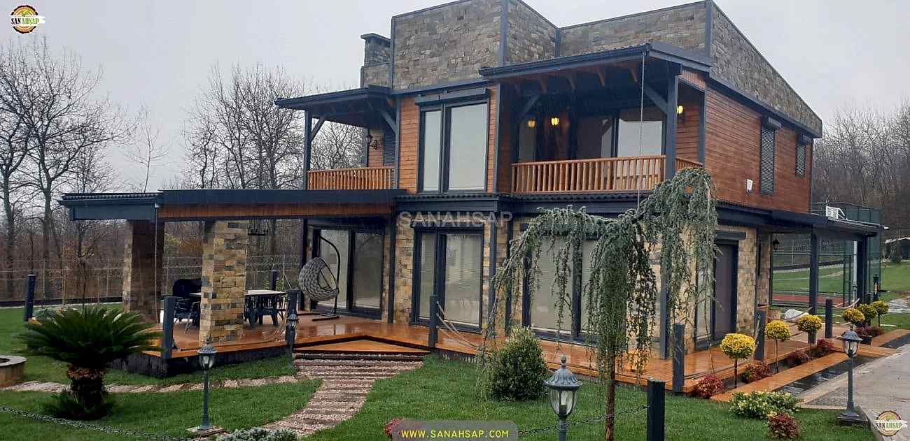 Ahşap Villa Ahşap Ev
