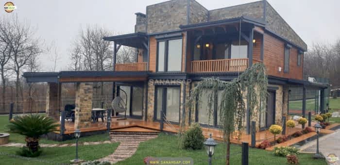 Ahşap Villa Ahşap Ev